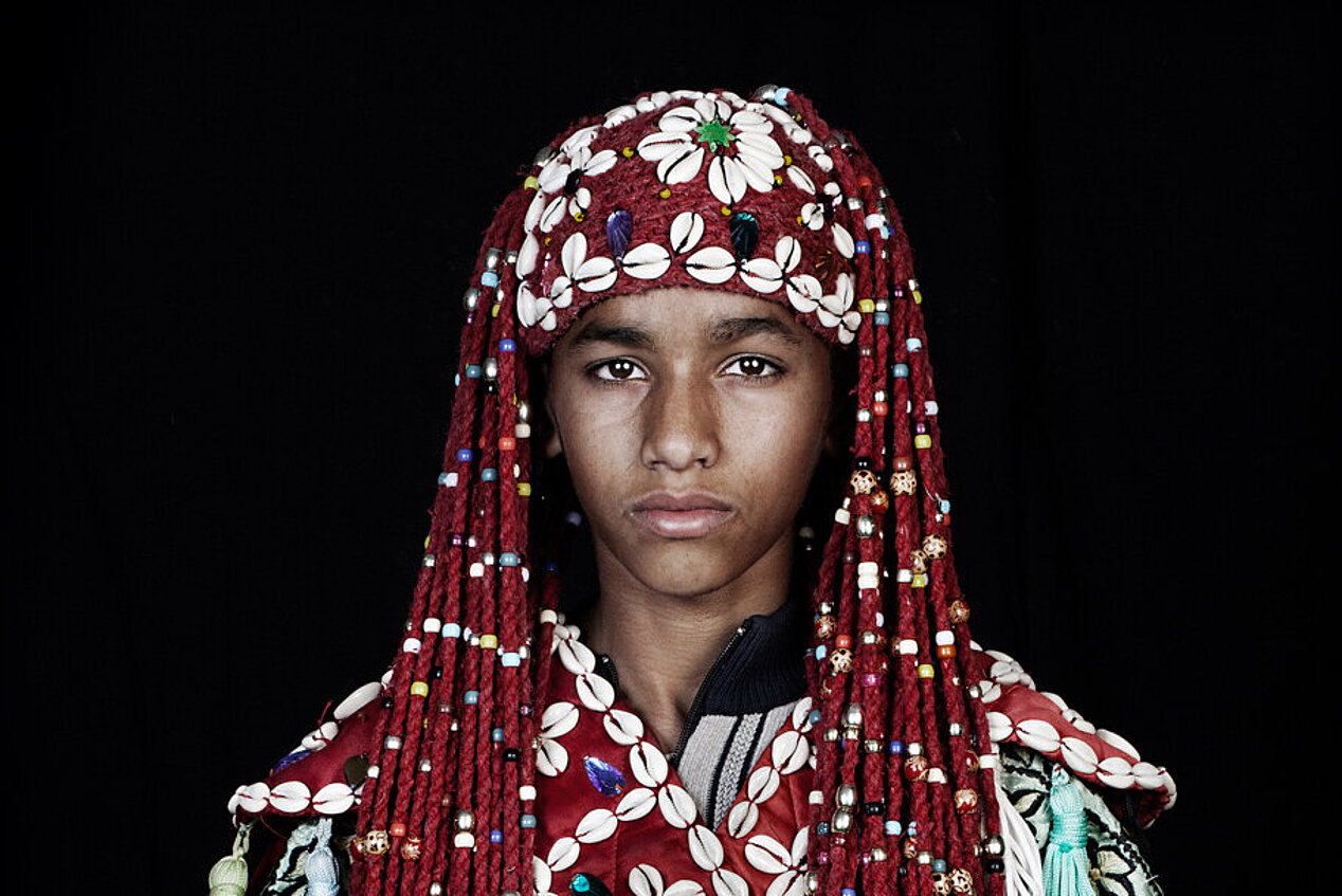 Portrait from the series "Les Marocains"