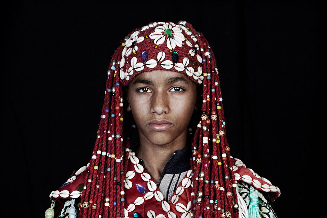 Portrait aus der Serie "Les Marocains"