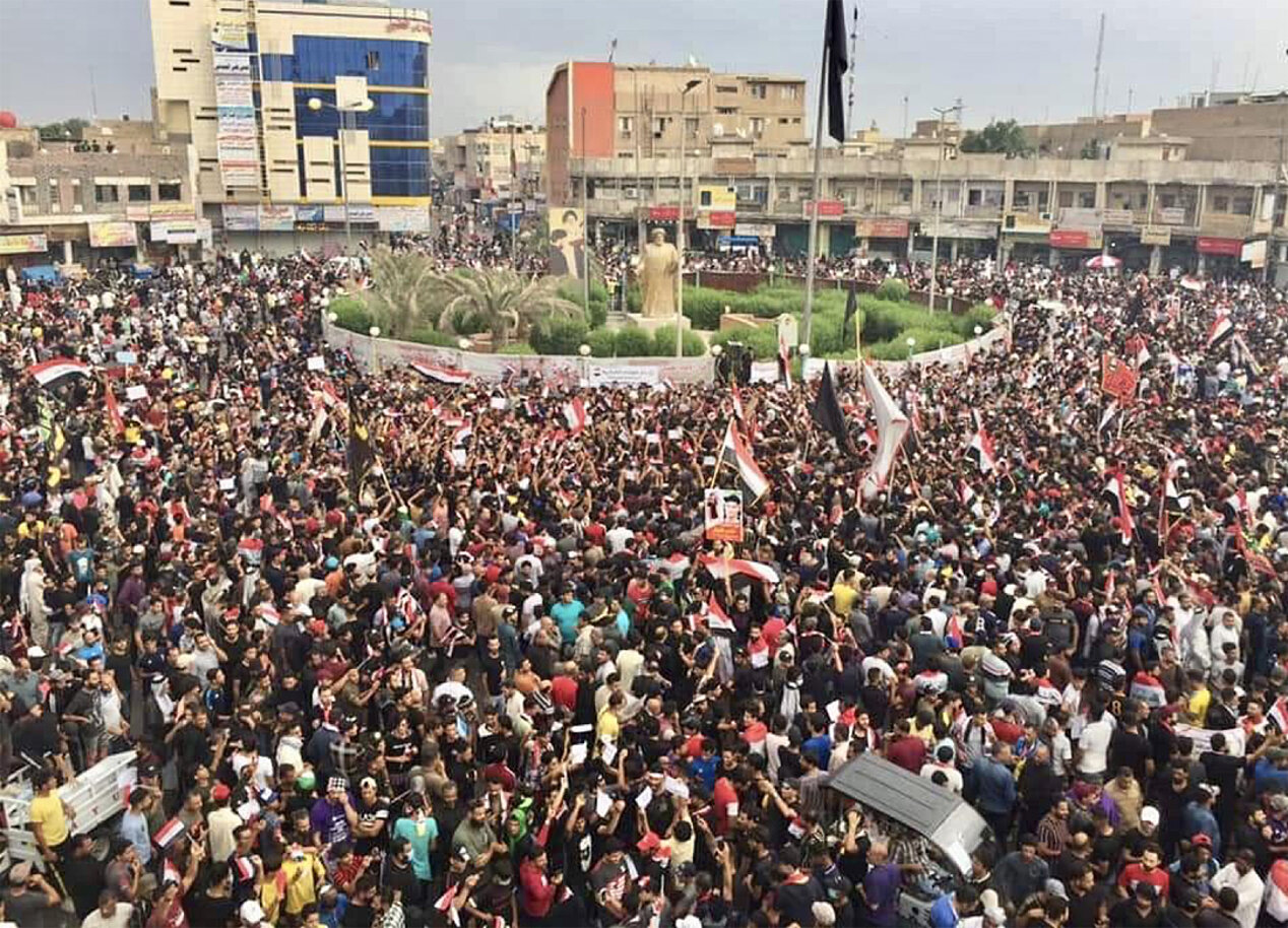 Massenproteste im Irak