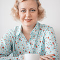 Portrait of Belarus opposition activist Olga Karatch.